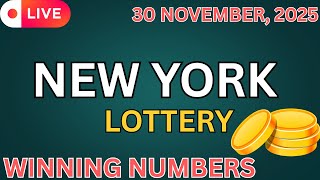 New York Midday Lottery Results For - 30 Nov, 2025 - Numbers - Win 4 - Take 5 - NY Lotto - Powerball