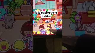 kids making their wishlists! | tblw aureyy | 🫶💗😔❄️☃️