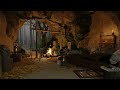 ultimate cave hideaway ambience rain thunder and crackling fireplace for deep sleep u0026 relaxation