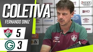 COLETIVA FERNANDO DINIZ | AO VIVO | Fluminense x Goiás - Brasileirão 2023