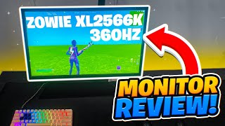 Fortnite PRO reviews the ZOWIE XL2566K 360HZ | PWR Looter