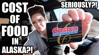 COST OF FOOD IN ALASKA?! | FAMILY OF 6 | COSTCO SHOP WITH ME | Somers In Alaska