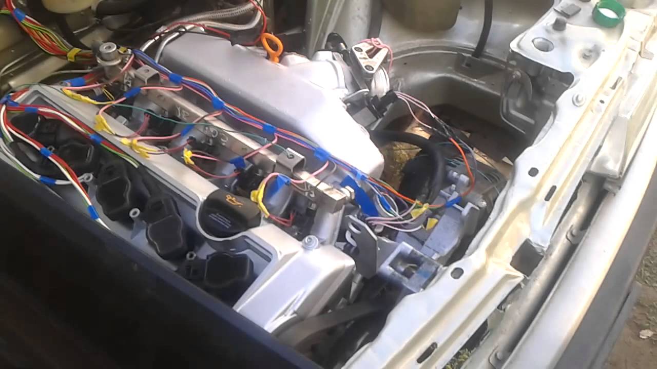 Audi 90 Quattro B2 AAN Engine Swap First Start VEMS ECU - YouTube