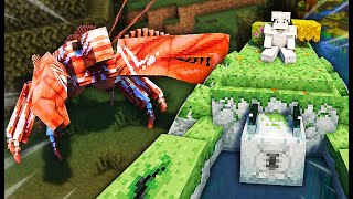 ปูหินกับกุ้งยักษ์ในมายคราฟ!! | เเนะนำ 5 มอด Minecraft