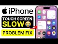 iPhone Touch Slow Problem 🖐️ | iPhone Screen Not Responding ⚡ | Fix iPhone Touch Not Working Part