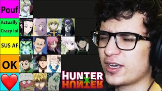 Hunter x Hunter Characters Ranked on How DOWN BAD They Are.