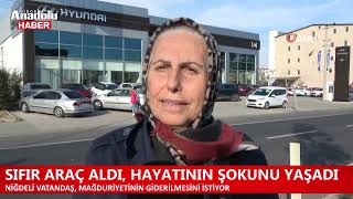 Sıfır Araç Aldı Hayatının Şokunu Yaşadı