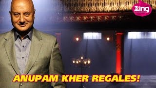 Watch Anupam Kher And His Funny Antics