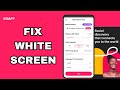 How To Fix And Solve White Screen On Meeff App | Final Solution