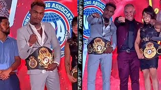 JERMELL CHARLO CROWNED SUPER CHAMP! SAYS HES TAKING OVER & THANKS BROTHER FOR STANDING BY HIM