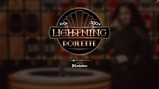 LIGHTNING ROULETTE EVOLUTION TODAY 🔴LIVE CASINO SGD #054