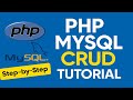 PHP MySQL CRUD Project Tutorial for Beginners | Learn Create, Read, Update & Delete Fast