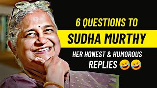 Sudha Murty's Epic Replies – You Won't Believe What She Can Do with Words!