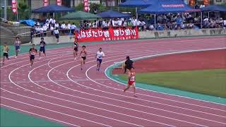 180601中学県北総体 男子400m予選1組