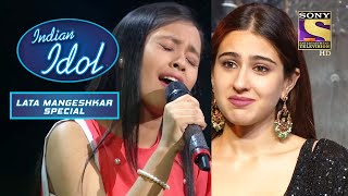 Neelanjana's Singing Makes Renu Extremely Emotional | Indian Idol | Songs Of Lata Mangeshkar