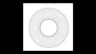 60 titled circles animation - Python Turtle Project
