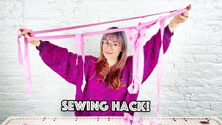 DIY How To Make Continuous Bias Binding (Tape) - Fast And Easy Tutorial!