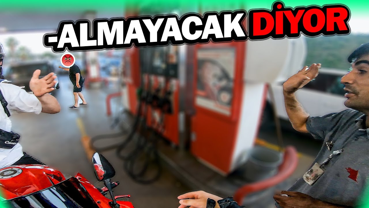 BENZİNLİKTE KAVGA ÇIKTI | GARİP OLAYLAR | MOTOVLOG - YouTube