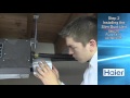 Haier Slim Duct Installation Video Haier Slim Duct Installation Video