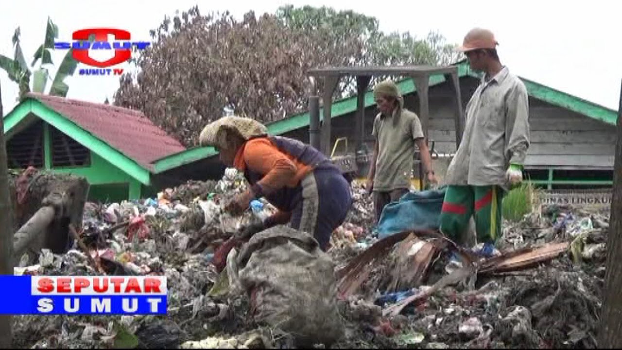 TUMPUKAN SAMPAH DI TPA TANJUNG PINGGIR SIANTAR MELUBER HINGGA KEJALAN ...