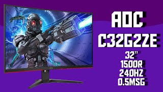 AOC C32G2ZE. MONITOR GAMING 240HZ,1500R, 5msg QUIEN DA MAS POR MENOS?