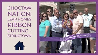 LEAP Home Ribbon Cutting: Stringtown