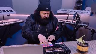 Finger Drumming (beatmaking)  ft. LOS ALAN ANAYA \u0026 Maschine MK3 @ Di Audio