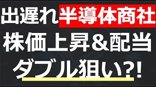 【出遅れ半導体銘柄】株価上昇\u0026配当のダブル狙いも。菱洋エレクトロの決算と株の買いときを解説