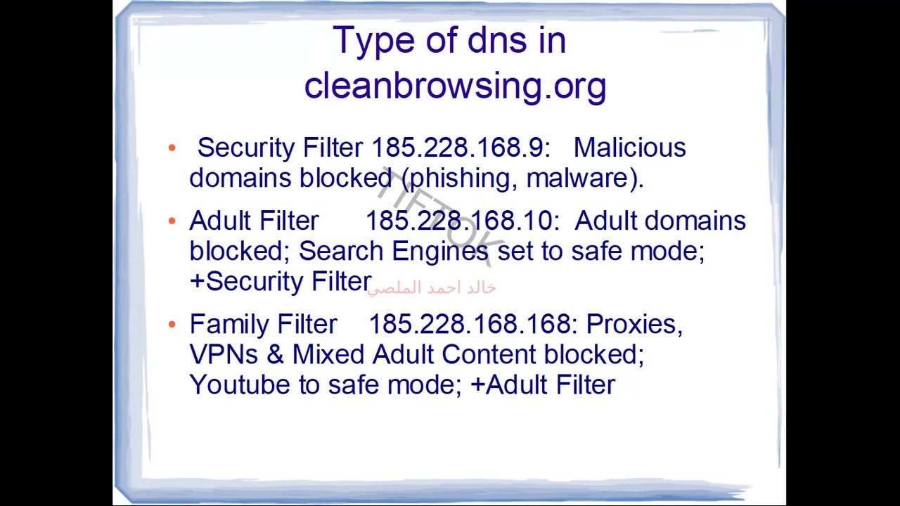 Dns Filter And Vpn Filter In Mikrotik -- For School And Home -block Dns ...