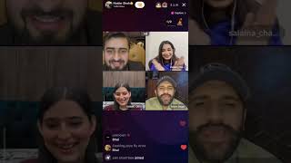 Haider Shah On Tiktok Live Today Vs Saleena and Maan Dogar Funny Punishment By Saleena