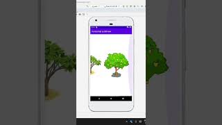 horizontal scrollview in android🔥 android studio #youtubeshorts