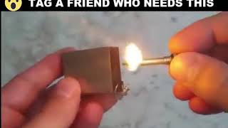 Innovative Metal Fire Starter Kit  Key Chain in New York