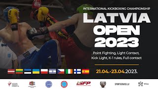 International Kickboxing Tournament Latvia Open, Day 2, Tatami No. 3