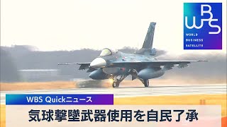 気球撃墜武器使用を自民了承【WBS】（2023年2月16日）