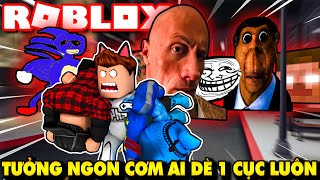 Roblox | RỦ TEAM LẦY CÙNG SỐNG SÓT KHỎI CÁC BỨC TRANH BIẾT ĐI THÍCH THỊT NGƯỜI AI DÈ - Evade | KiA