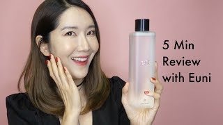 All in 1: Toner, Exfoliator, 1st cleansing | Son \u0026 Park Beauty Water Review