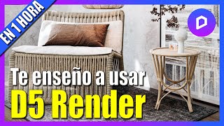 🟣 D5 RENDER  ▶ APRENDE Desde Cero - (Tutorial en Español)