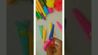 diy designer scissors review/ art and craft / unboxing designer scissors