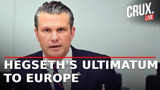 LIVE Pete Hegseth In Poland | Hegseth Tells Europe To Spend On Defense | Trump Latest News | US News