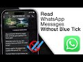 How To Read WhatsApp Messages Without Blue Tick on iPhone!