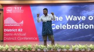 'You are the future of Toastmasters' Karthick Mohandoss, D82 Humorous Speech Semifinals 2016