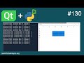 How to detect selected and deselected cells on a QTableWidget | PyQt5 Tutorial