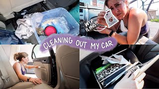 Cleaning Out My DISGUSTING Car | the before & after is *SaTisFyInG*