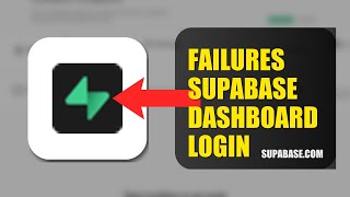 How To Fix Login Failures On Supabase Dashboard 2026 (SIMPLE GUIDE)
