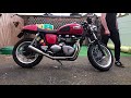 TEC 2-1 Short Tracker Exhaust - Triumph Thruxton