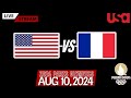 USA vs France 2024 Olympics Gold Medal Game Live Stream (Play-By-Play & Scoreboard) #USABMNT