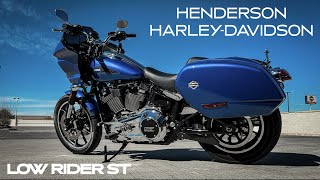 2025 Harley-Davidson FXLRST High Output 117 in Blue Burst Chrome Finish | Bike of the Week