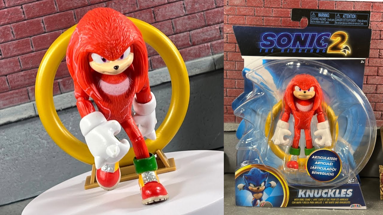 Knuckles Sonic The Hedgehog The Movie Knuckles Action 56 Off