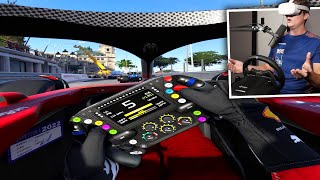 I Tried Racing Monaco in VR (BAD IDEA)