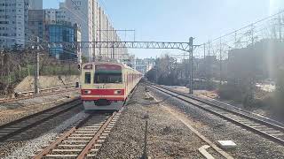 서울교통공사 1호선 개조저항 111편성 의정부행 도봉산역 진입